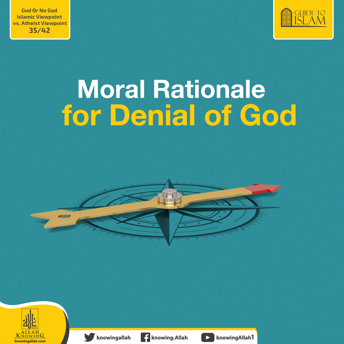 Moral Rationale for Denial of God