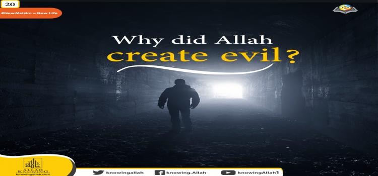  Allah create evil